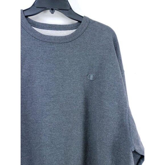 Champion Crew Sweatshirt Men's Size XL Gray - Picture 5 of 8